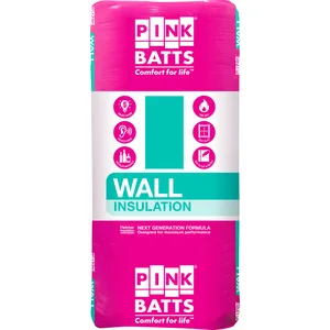 Pink Batts® insulation batts for thermal performance in wall cavities